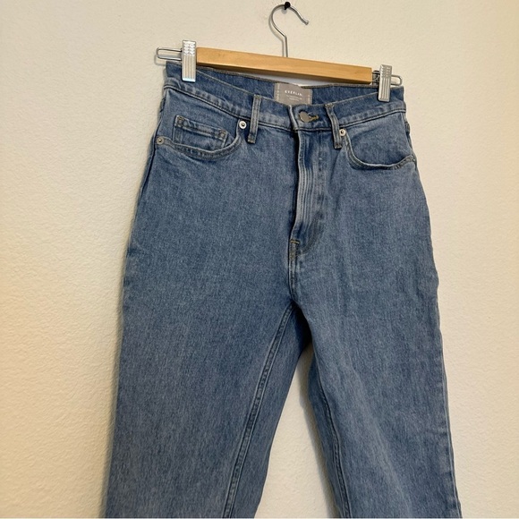 Everlane The Original Cheeky Crop Jeans Straight High Rise Size 25 Women’s - Picture 3 of 13